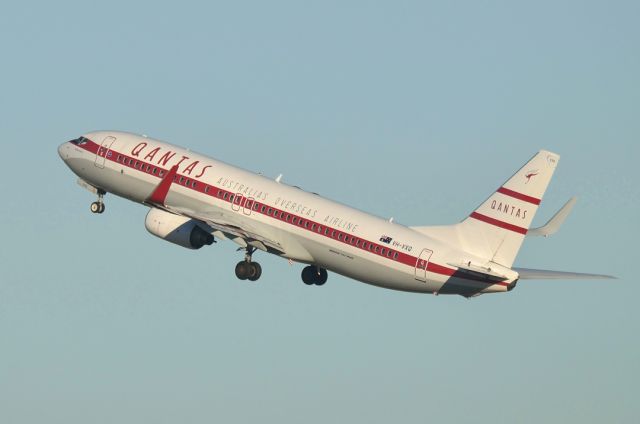 VH-VXQ — - Early morning take off from Rw 23