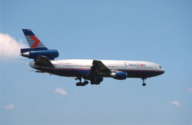 McDonnell Douglas DC-10 (C-GCPE) - Final Approach to Narita Intl Airport Rwy16 on 1989/07/22