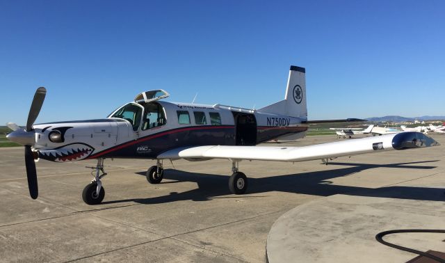 PACIFIC AEROSPACE Cresco (N750DV) - Hollister sky diving plane