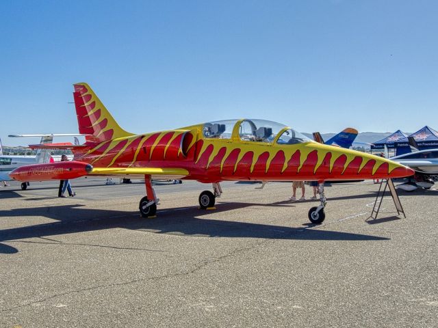 Aero L-39 Albatros (N39LW) - Aero Vodochody L-39 at Livermore Municipal Airport 06/2019 AOPA Flyin