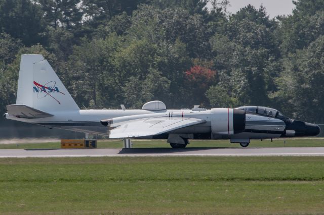 Martin WB-57 (N926NA) - NASA926 departing rwy 29 at KBED