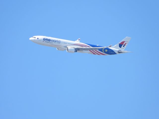 — — - Malaysian Airlines departing Adelaide Airport  