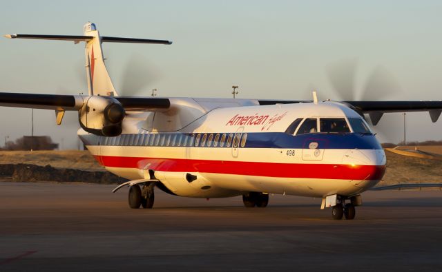 ATR ATR-72 (N498AT) - Feb. 16, 2011.