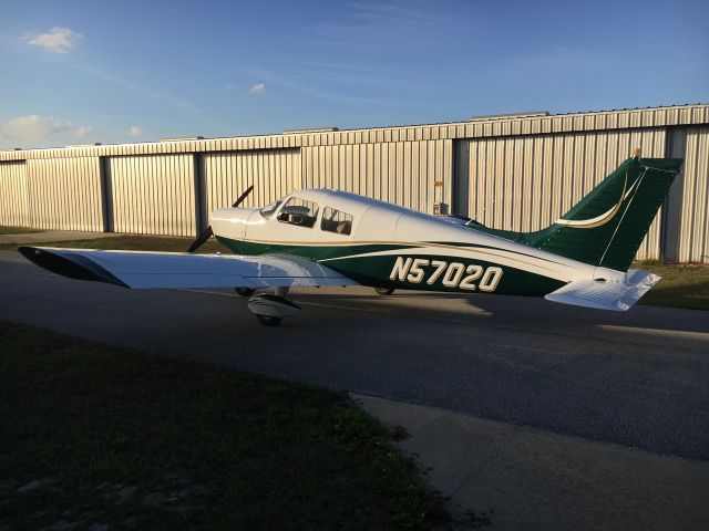 Piper Cherokee (N57020) - In front of my hangar at KGIF