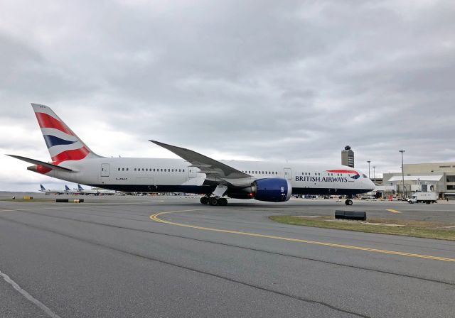 Boeing 787-9 Dreamliner (G-ZBKC) - BA213 arriving from LHR 04/01/20