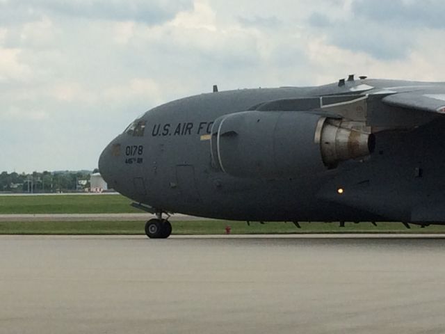 Boeing Globemaster III — - I was on the base when this landed 