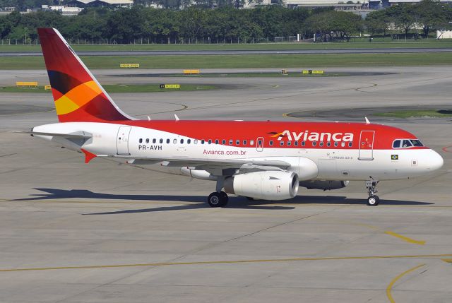 Airbus A318 (PR-AVH)