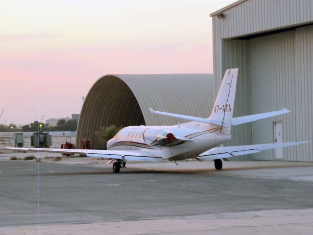 Cessna Citation V (A7-AKA) - At Doha. Qatar.