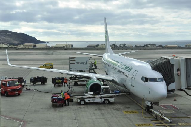 Boeing 737-700 (D-AGEQ) - Germania Boeing 737-75B(WL) D-AGEQ in Las Palmas