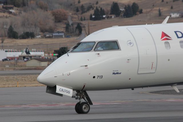 Canadair Regional Jet CRJ-700 (N713EV) - N713EV at Butte as SKYWEST 4312 from KSLC.br /br /Taken 17:02, November 2, 2024 with a Canon EOS T2i and 70-300mm (300mm, 1/500, ƒ8.0, ISO 800)