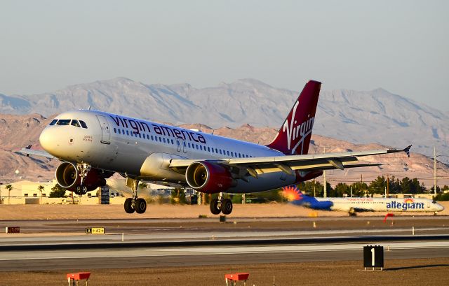 Airbus A320 (N855VA) - N855VA Virgin America Airbus A320-214 (cn 5179) "screw it, lets do it"  - Las Vegas - McCarran International (LAS / KLAS) USA - Nevada, September 27, 2012 Photo: Tomás Del Coro  (First flight 6-6-2012)