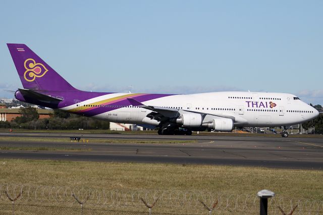 Boeing 747-400 (HS-TGG) - On 26 November 2018
