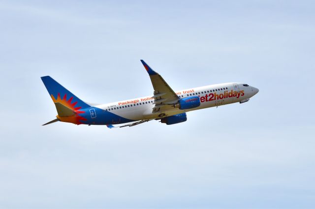 Boeing 737-800 (G-DRTA) - Jet2 - B737-85P (G-DRTA) Departing NCL (Photo 11May24)