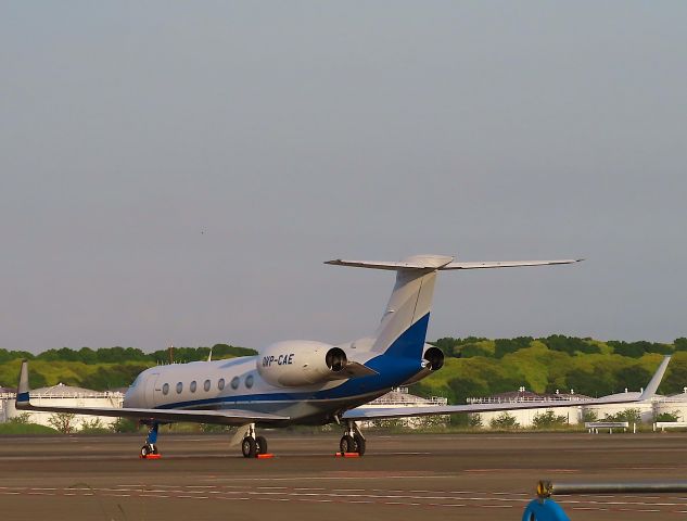 Gulfstream Aerospace Gulfstream V (VP-CAE) - Photo taken on May 25, 2023.