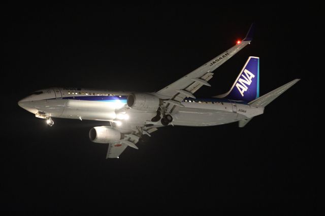 Boeing 737-800 (JA54AN) - March 5th 2018:HND-HKD. HKD RWY 12.