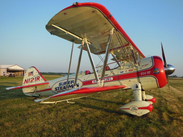 N121R — - 1943 PT-13D Super Stearman with a 650hp P&W R-1340.  Owned by Missouri Representative Sam Graves.