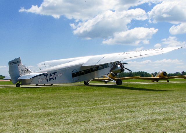 Ford Tri-Motor (N9645) - AirVenture 2016.