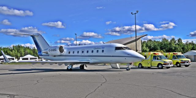 Canadair Challenger (C-GQBQ) - QUE20 - MEDEVAC