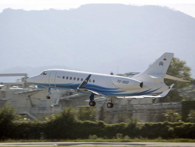 Dassault Falcon 2000 (TC-SGO) - No location as per request of the aircraft owner.