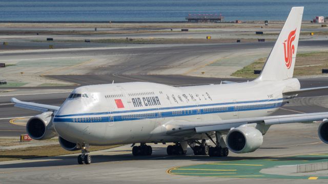 BOEING 747-8 (B-2487) - Taxiing after arrival from Beijingbr /11/5/17