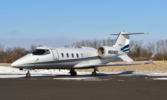 Learjet 60 (N604ED) - Learjet 60 N604ED in Springfield-Beckley