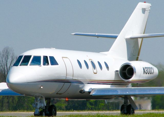 Dassault Falcon 20 (N300CV) - At Downtown Shreveport.