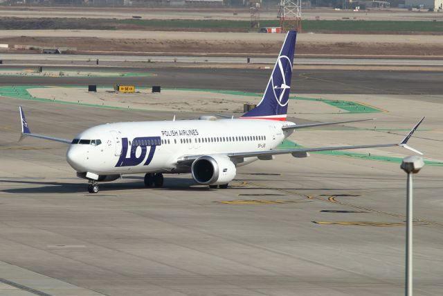 Boeing 737-800 (SP-LVD) - 05/12/2022: Flight from Krakow (KRK), Poland, arrived at the gate.
