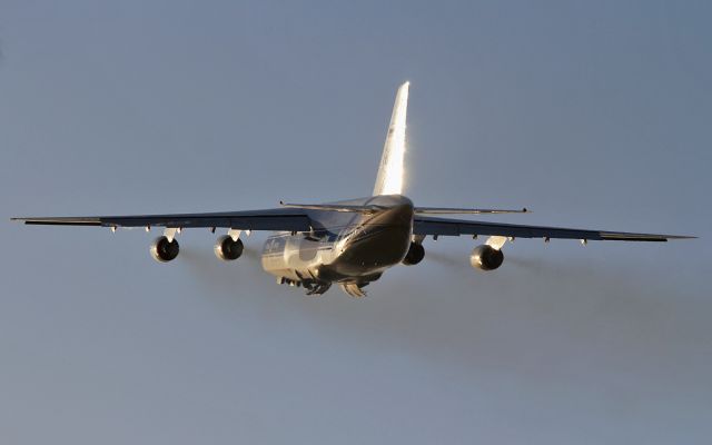 Antonov An-124 Ruslan (RA-82042) - volga-dnepr an-124-100 ra-82042 dep shannon for columbus ohio 10/12/16.