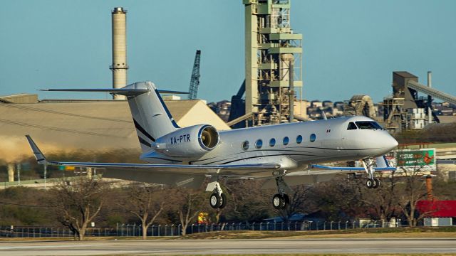 Gulfstream Aerospace Gulfstream IV (XA-PTR) - 22 arrival.