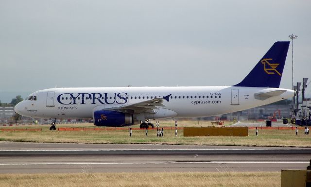 Airbus A320 (5B-DCG) - Cyprus Airways