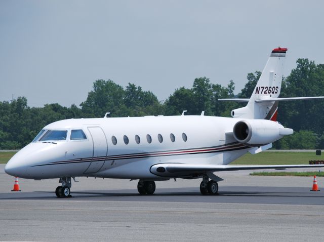 IAI Gulfstream G200 (N726QS) - NetJets at KJQF - 5/24/12