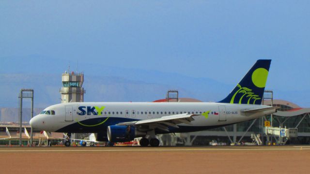 Airbus A319 (CC-AJG)