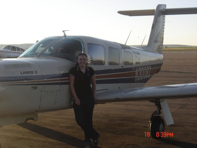 Piper Saratoga (N30082) - On the ground in Pablo, CO 2005