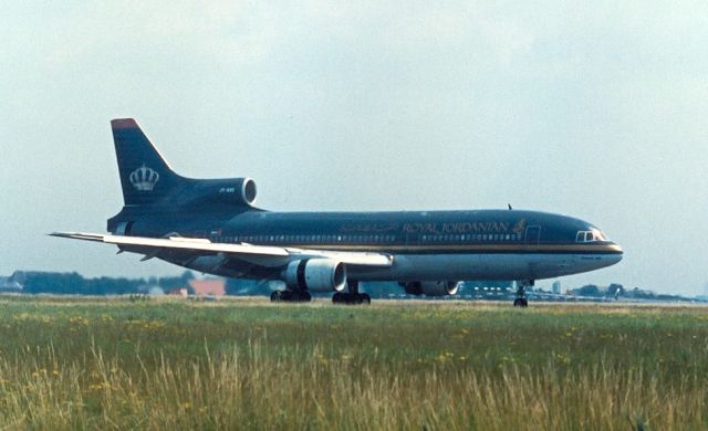 Lockheed L-1011 TriStar (JY-AGC) - Royal Jordanian Lockhead L-1011-500 cn293A-1220: Archief 21-aug-95