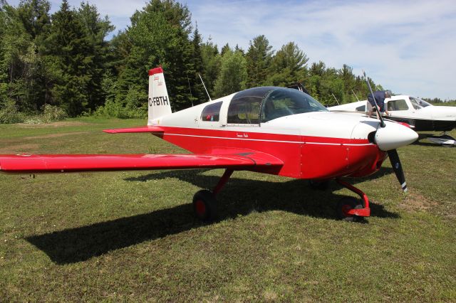 Grumman Tr2 (C-FBTH) - C-FBTH American Aviation Grumman Yankee RVA-Aéroport du lac à la Tortue QC.CSL3 08-06-2019.