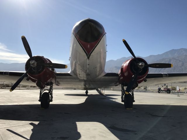 Douglas DC-3 — - Airport Palm Springs CA