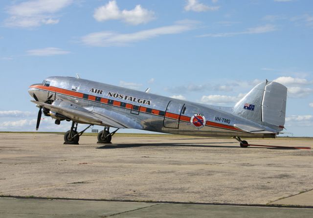 Douglas DC-3 (VH-TMQ) - Taken at Essendon Airport Melbourne, 9th September 2009