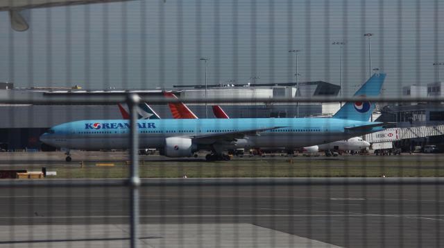 BOEING 777-300 (HL8218) - On December 1 Korean Air will be sending there A388 replacing the 77W.