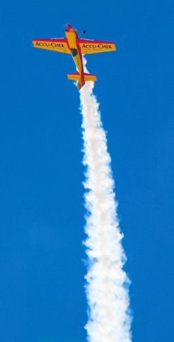 — — - Stunt Plane at Nellis AFB Air Show