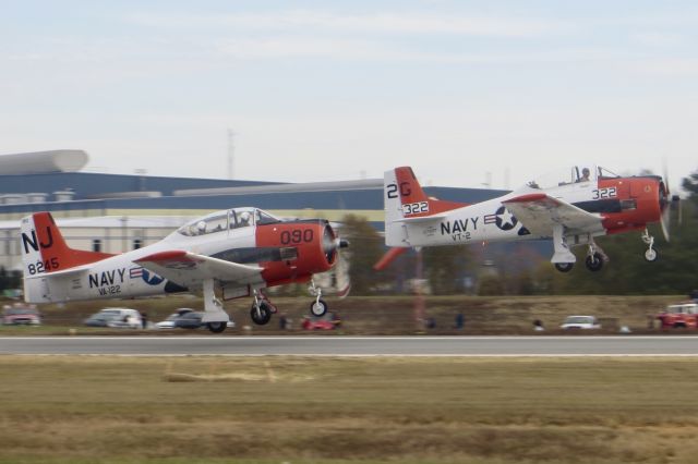 North American Trojan (N228NA) - N228NA & N65491 North American T-28 Trojans 11/9/13