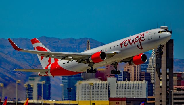 BOEING 767-300 (C-FIYA) - C-FIYA Air Canada Rouge Boeing 767-33A(ER) - cn 33421 / 887 - Las Vegas - McCarran International (LAS / KLAS)br /USA - Nevada, May 11, 2016br /Photo: Tomás Del Coro