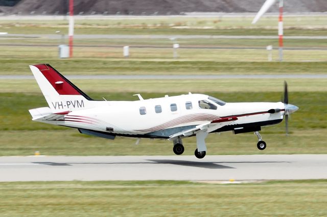 Socata TBM-700 (VH-PVM) - SOCATA TBM700 sn663 VH-PVM YPJT 11/10/17