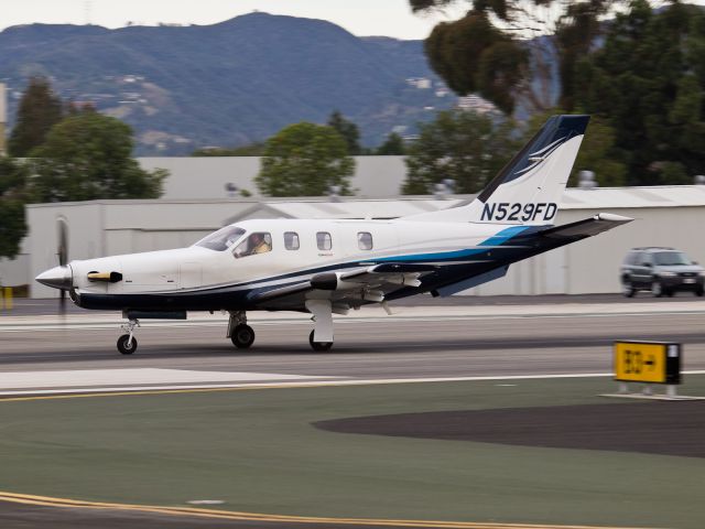 Socata TBM-850 (N529FD) - N529FD departing from RWY 21