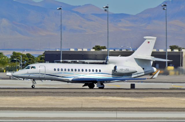 Dassault Falcon 7X (HB-JSL) - HB-JSL Dassault Falcon 7X CN: 194 - Las Vegas - McCarran International (LAS / KLAS)br /USA - Nevada, October 23, 2013br /Photo: Tomás Del Coro