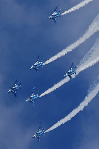 KAWASAKI T-4 — - JASDF-Iruma air showbr /Blue Impulse