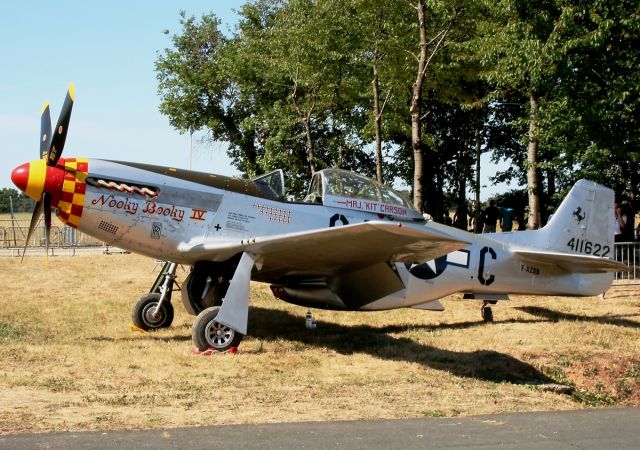 North American P-51D — - North American P-51D, Air Force Base 721 Rochefort-St Agnant (LFDN)