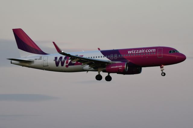 Airbus A320 (HA-LWU)