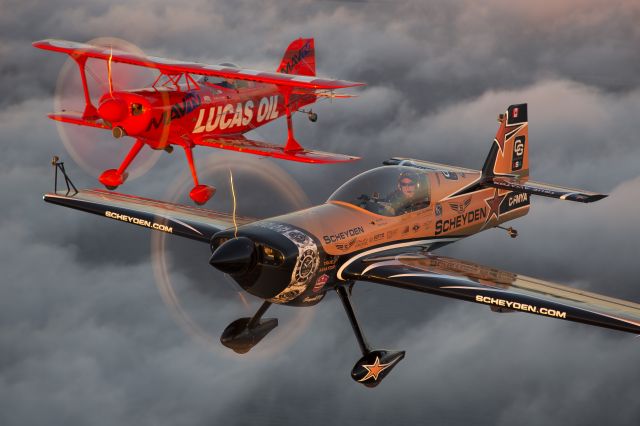 MXR MX-2 (C-FMYA) - Super Dave Matheson and Mike Wiskus over San Francisco Bay during the weekend of the Fleet Week Airshow