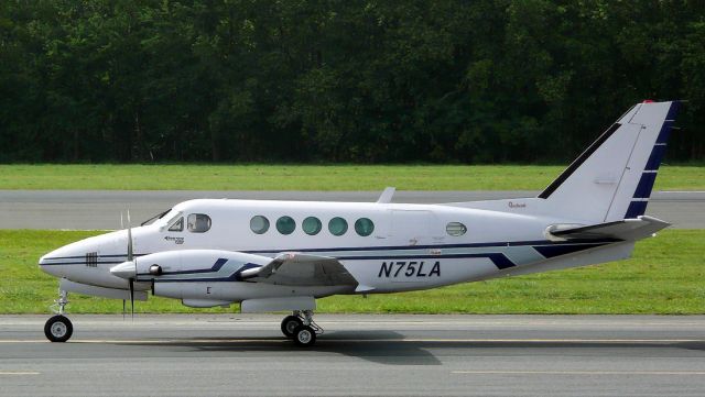 Beechcraft King Air 100 (N75LA) - Infra Limited SE, San Juan