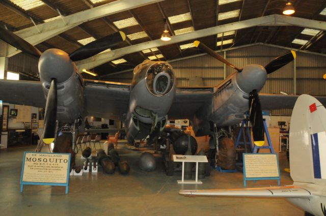 De Havilland Mosquito — - Used for just about every role in WW2, Bomber... Fighter/ Bomber... Photo Recon.Fastest aircraft of the war until the Jets arrived.